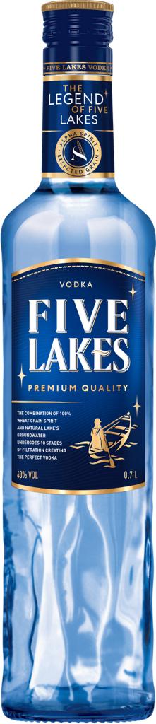 Five Lakes Classic Vodka 0.7L bottle