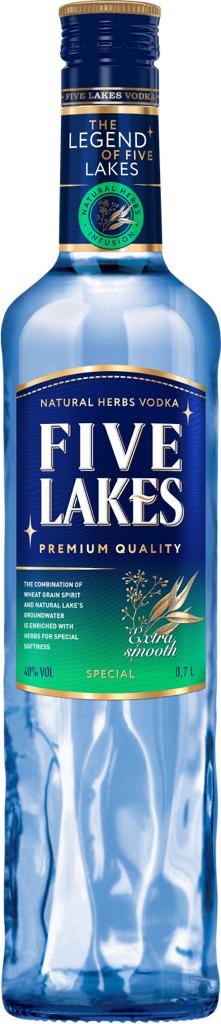 Five Lakes Special Vodka 0.7L bottle